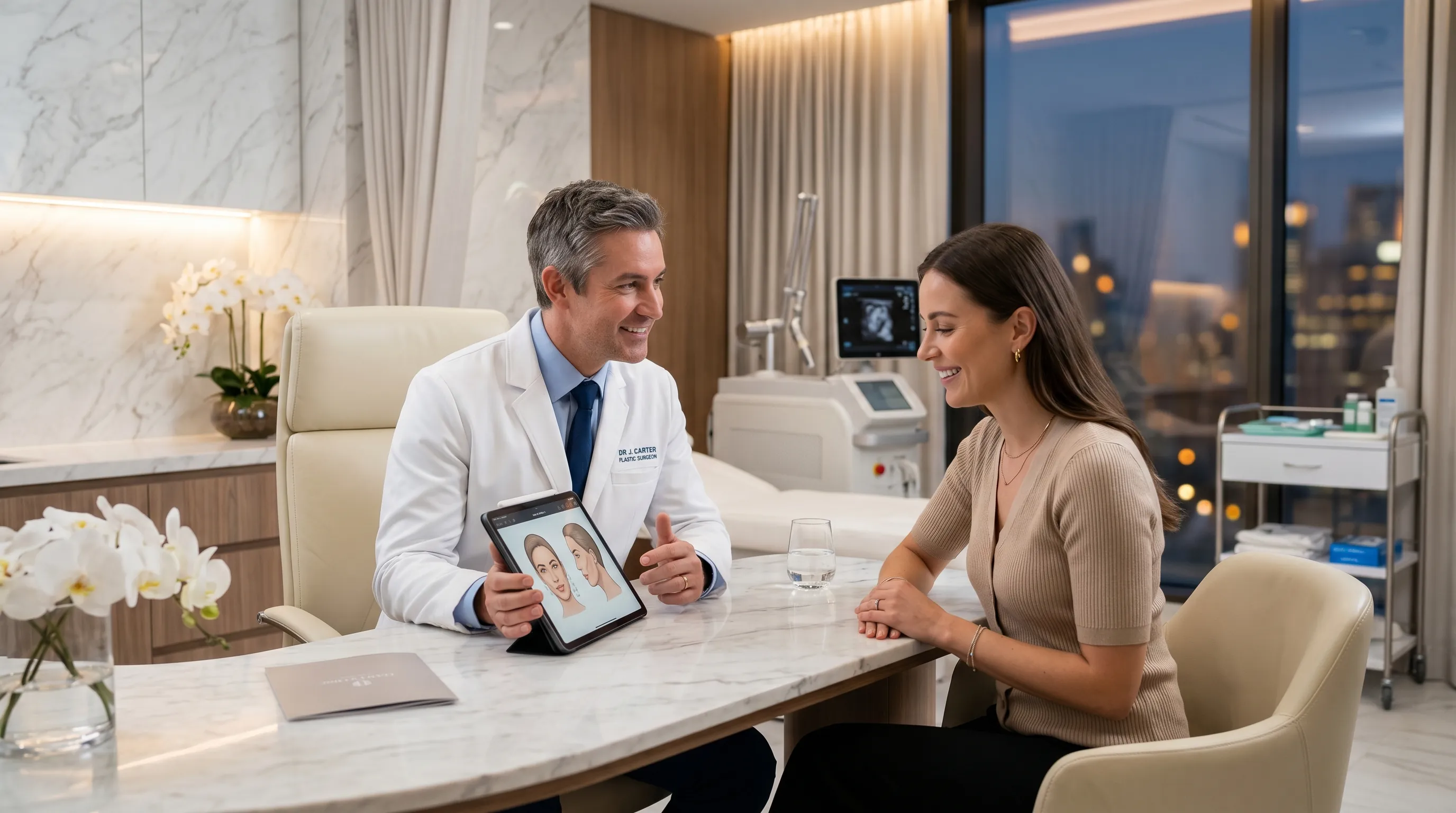 Dr. Michael M. Subacius, D.C. conducting examination